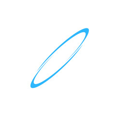 Blue orbit line effect