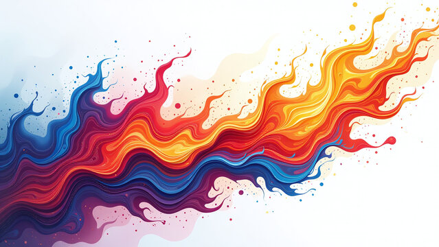 rant artwork featuring fiery colors isolated white background detailed digital illustration style use image graphic