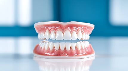Healthy Teeth Model  Dental Care  Perfect Smile  Dentistry