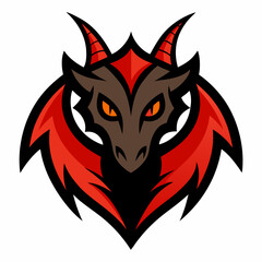 Mystic Dragon mascot logo

