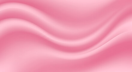 Fototapeta premium Pink Silk Dreams: A Digital Drape AI Generated