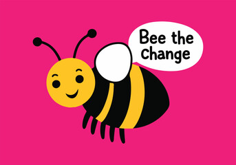 Obraz premium World Bee Day Vector Designs – Bee Conservation, Eco-Friendly T-shirt, Sticker, Poster, Social Media, Animated GIFs, Honey Bees, Pollination Awareness