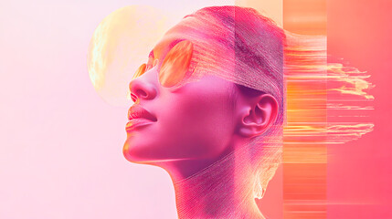 An icon representing a post with accompanying text and images for visual content creation