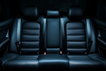 Fototapeta premium Exclusive VIP Auto Cabin with Ergonomic Design