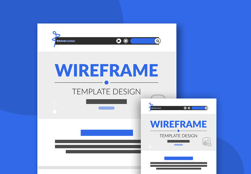 Wireframe Template Layout