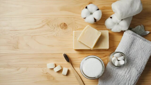 Nat&uuml;rliche Badezimmerpflege mit handgemachter Seife und Bambuszahnb&uuml;rsten

