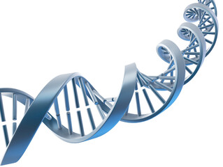 3d render of DNA double helix