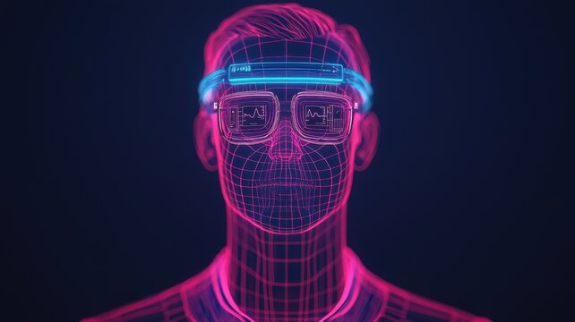 Futuristic tech event virtual reality showcase technology studio 3d visualization immersive environment