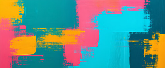 Obraz premium illustrazione sfondo con elementi astratti e motivi geometrici a tema surreale