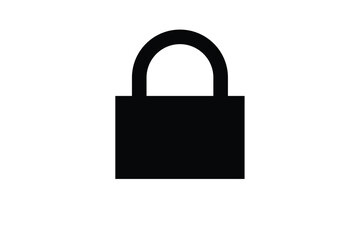 Various padlock icons in different styles on white background.