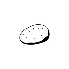 Potato vector illustration design 