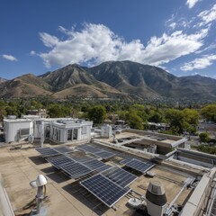 Glass of refreshing banana milkshake with visible banana chunks - yellow drink icy no smoothie