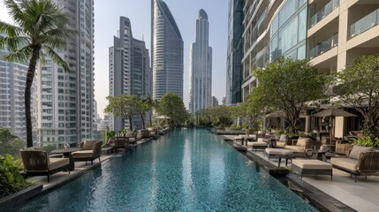 Spectacular view of a healthy barrier reef system, a paradise for divers exploring diverse aquatic life - clear scene schools thriving