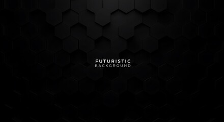 Dark Hexagon Depths Shadows Of The Hexgrid Midnight Geometry Abyssal Hexagons Hexagonal Abyss Black Depth Illusion Formless Hexagons Geometric Twilight Deep Hexagon Texture Obsidian Hexagons