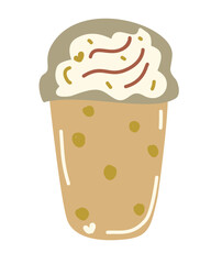vector illustration of a cup of coffee