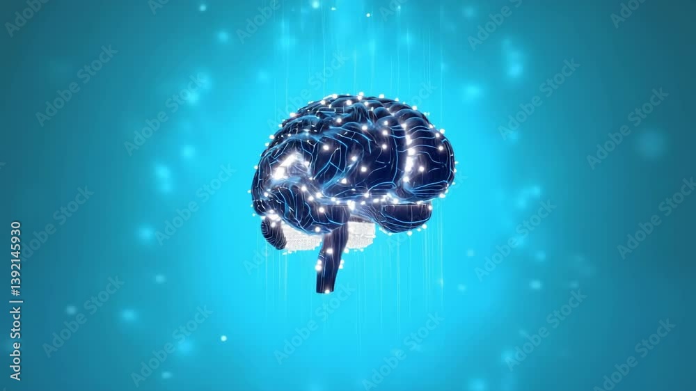 Poster Evolving brain-like structure forming complex