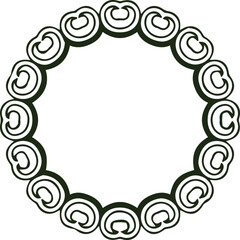 Beautiful flower art and mandala vector design