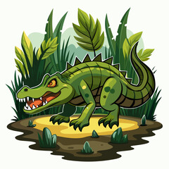 green dragon cartoon