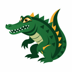 crocodile with a big smile