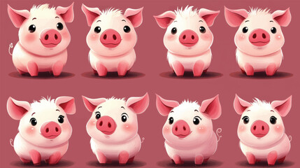 Obraz premium Piggy Potion Puffs.