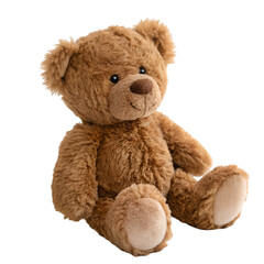 Obraz premium Teddy bear toy isolated on transparent background