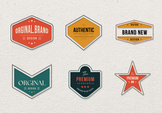 Vintage Logo Badge Bundle