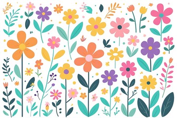 Beautiful romantic flower collection with roses, leaves, floral bouquets, flower compositions. Beautiful collection of blush and roses. Hand drawn floral wreath, Floral wreath with leaves for wedding