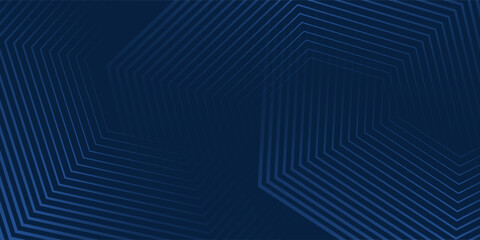 Dark blue background. Modern line stripes curve abstract presentation background. Luxury paper cut background. Abstract decoration Vector illustration