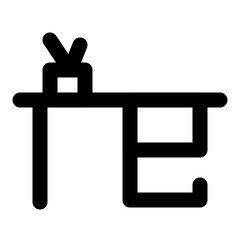 education dashed line icon