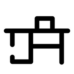 education dashed line icon