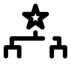 education dashed line icon