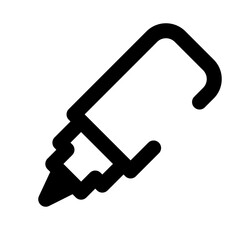 education dashed line icon