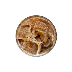 glass of coffee on the table