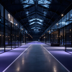 tennis padel trendy court indoor