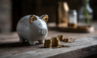saving piggy for a Mortgage or investment

