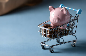 saving piggy for a Mortgage or investment 
