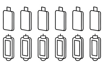 Powercharge Core Line Art for Futuristic Energy Solutions