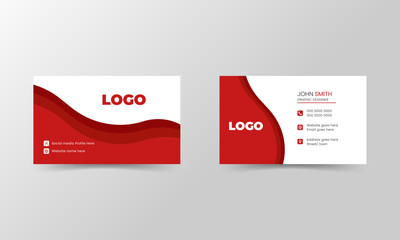 Corporate creative business card template design, vector template design and business card template design. Business marketing template, digital marketing agency.