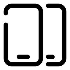 device dashed line icon