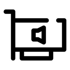 Fototapeta premium device dashed line icon