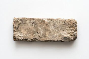 Ancient Roman rectangular stone tablet background brick construction.