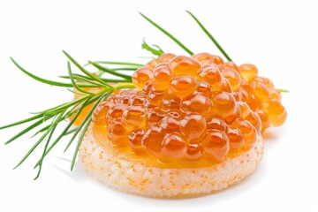 Vibrant Lumpfish Caviar Blini