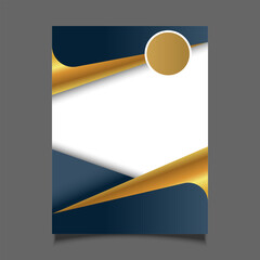 Graphic template color luxury on black background for decoration