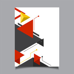 Graphic template color luxury on black background for decoration