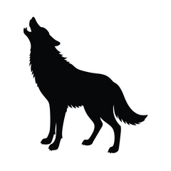 wolf-howling-vector-silhouette