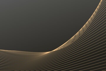 Interpolated wavy line background