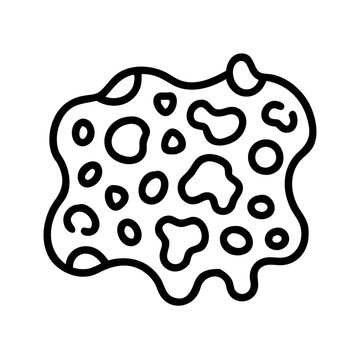 Download amoeba cell biology vector art illustration for science and education resources design needs