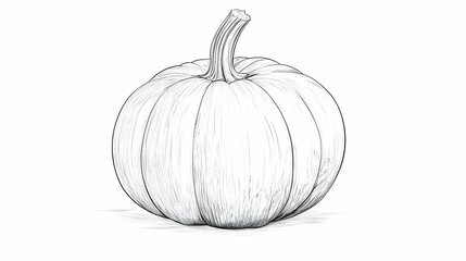 pumpkin for drawing illustration