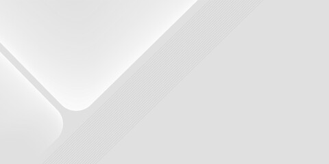 background design with diagonal line pattern in grey colour. Vector white horizontal template for business banner, formal invitation backdrop, luxury.