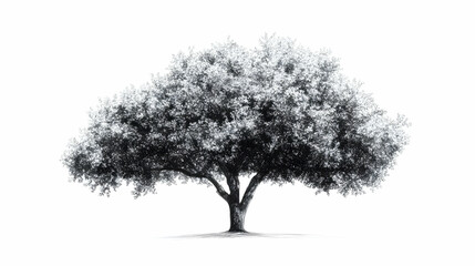 drawing of the tree illustration